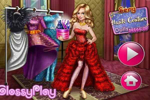 Sery Haute Couture Dolly Dress Up games
