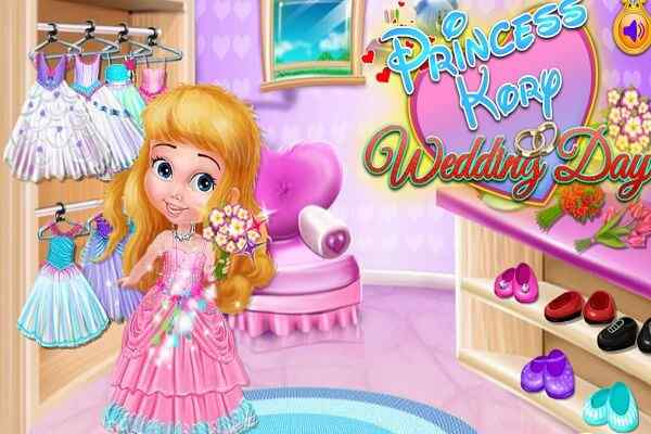Princess Kory Wedding Shop games